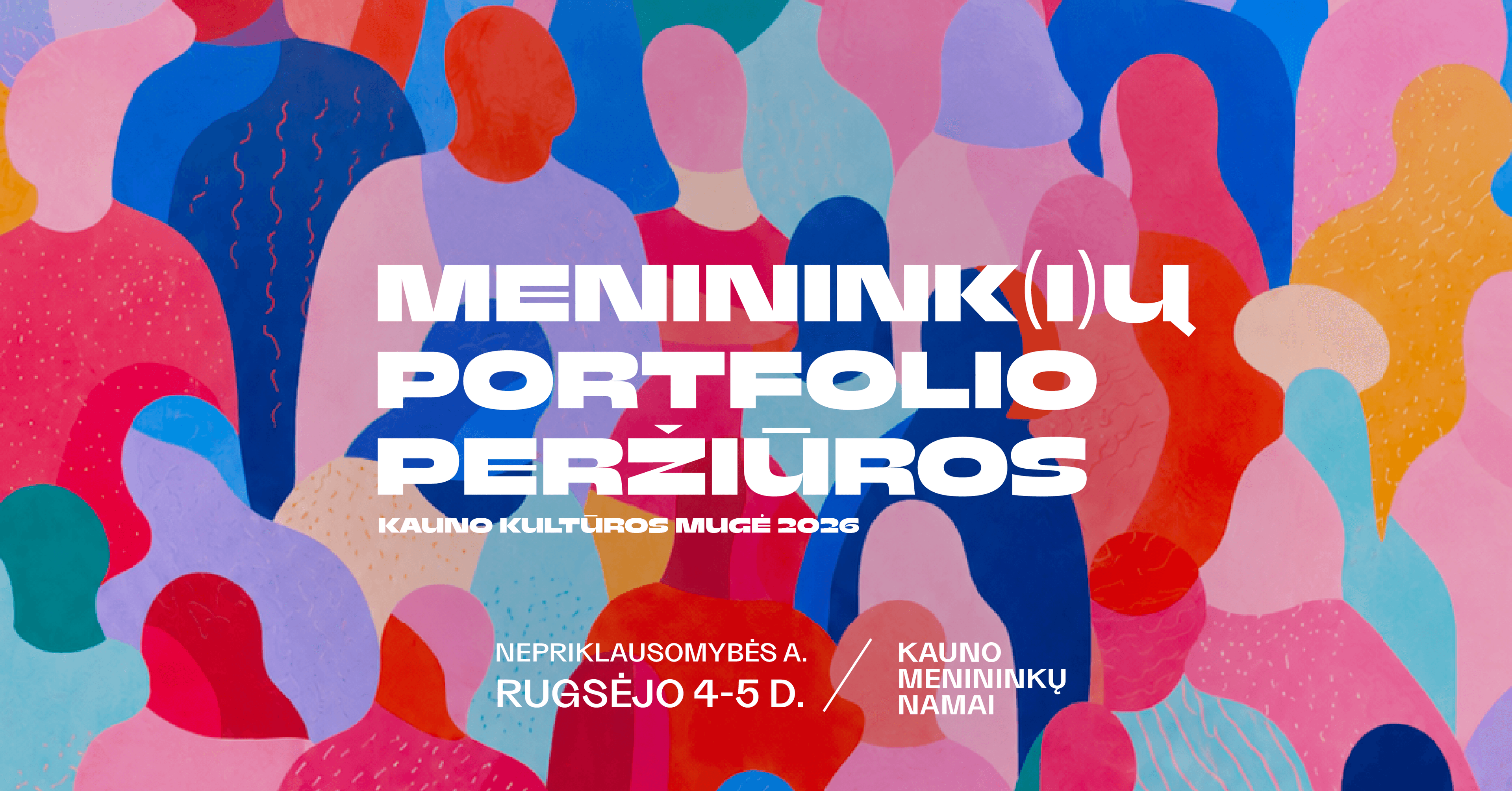 ATVIRAS KVIETIMAS dalyvauti portfolio peržiūrose