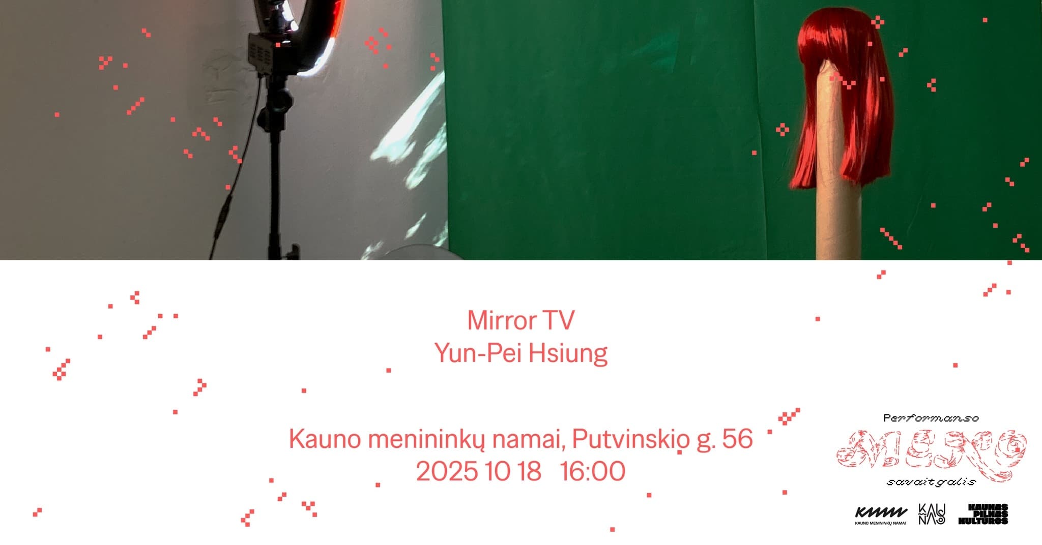 Mirror TV ⑇ Yun-Pei Hsiung ⑇ Performanso meno savaitgalis
