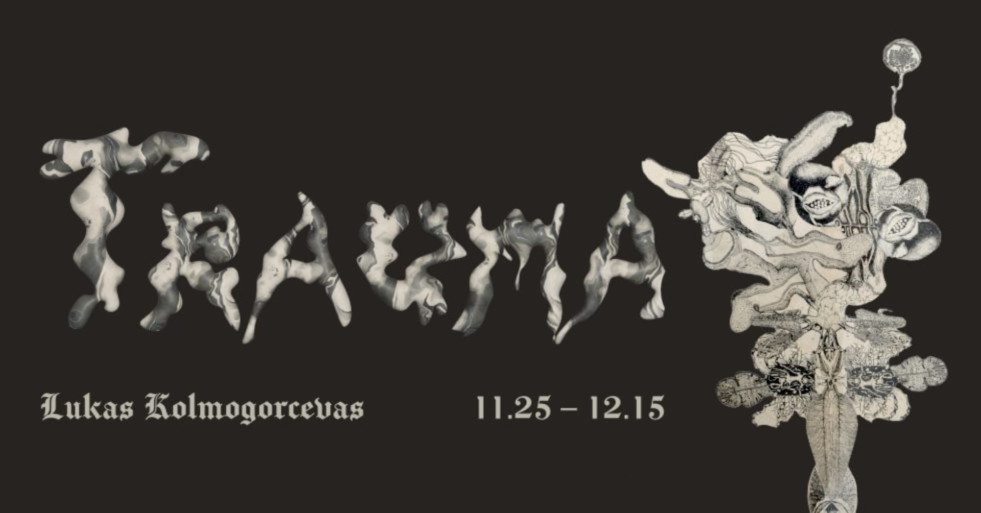 Luko Kolmogorcevo parodos „Trauma“ atidarymas