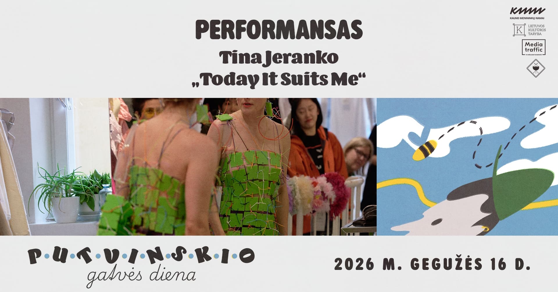 PUTVINSKIO GATVĖS DIENA 🟡 Tina Jeranko „today it suits me”