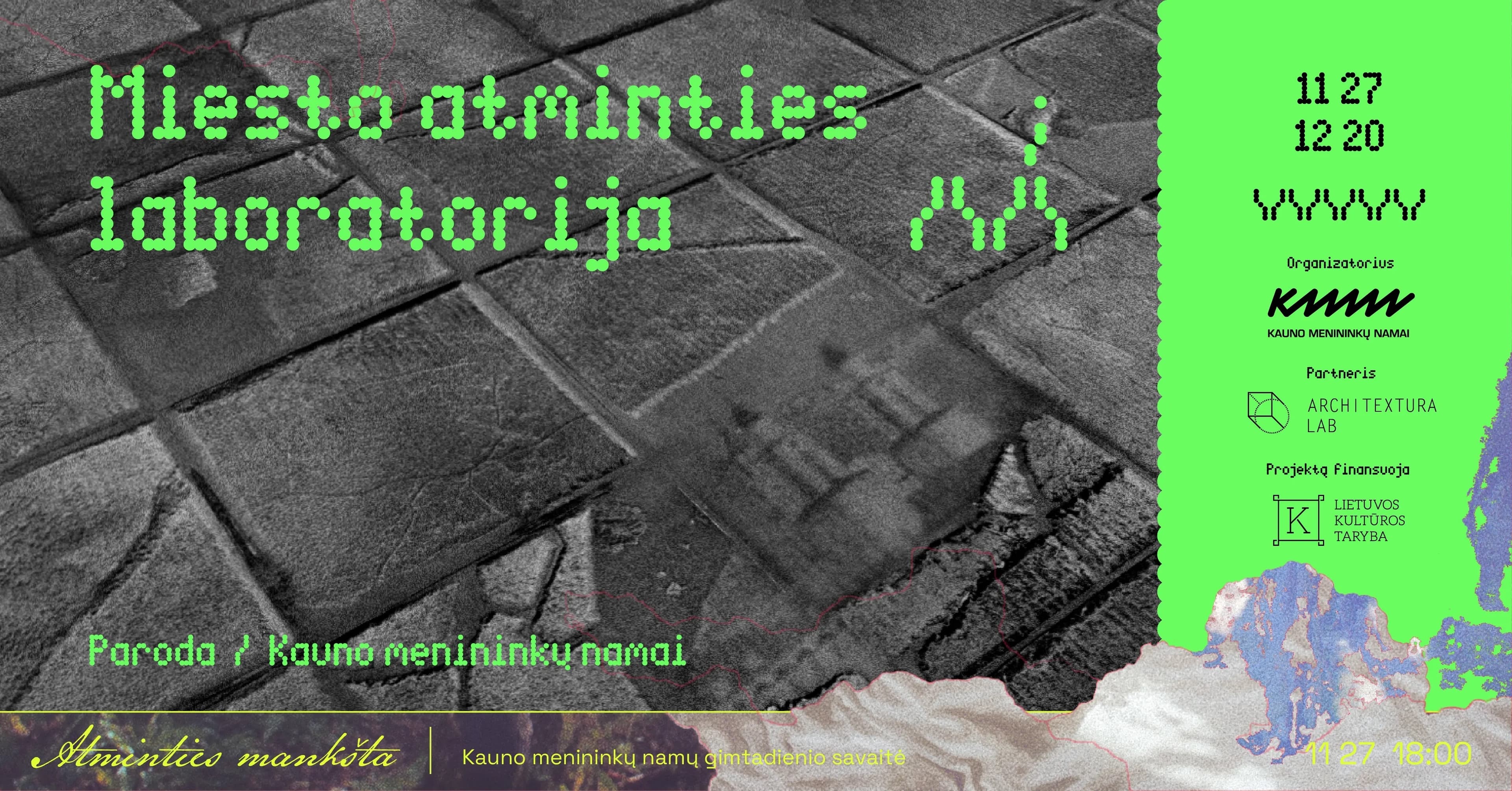Miesto atminties laboratorija | Parodos atidarymas ❖ Atminties mankšta