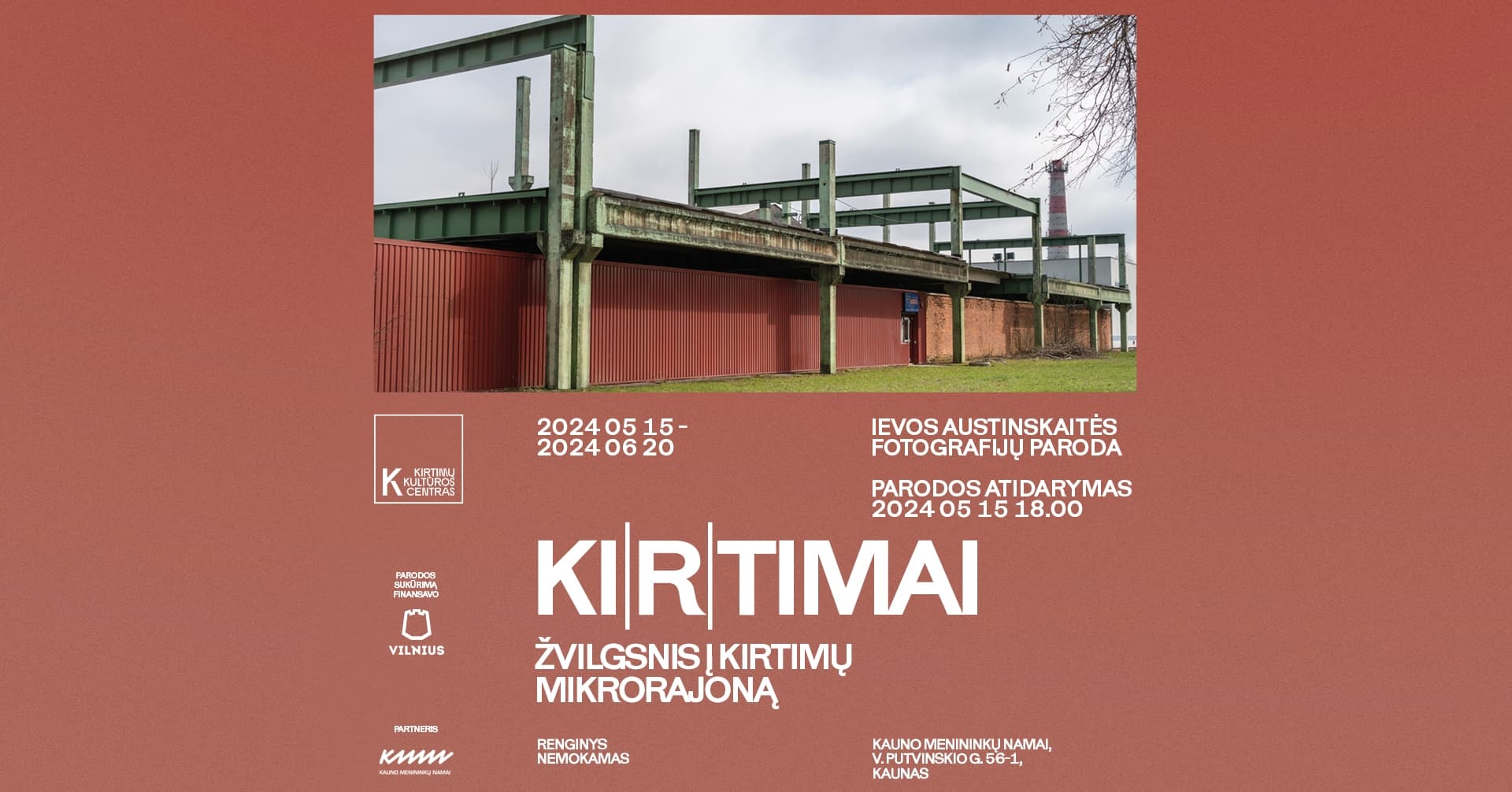 Fotografijų paroda „Ki |r| timai. Žvilgsnis į Kirtimų mikrorajoną” 
