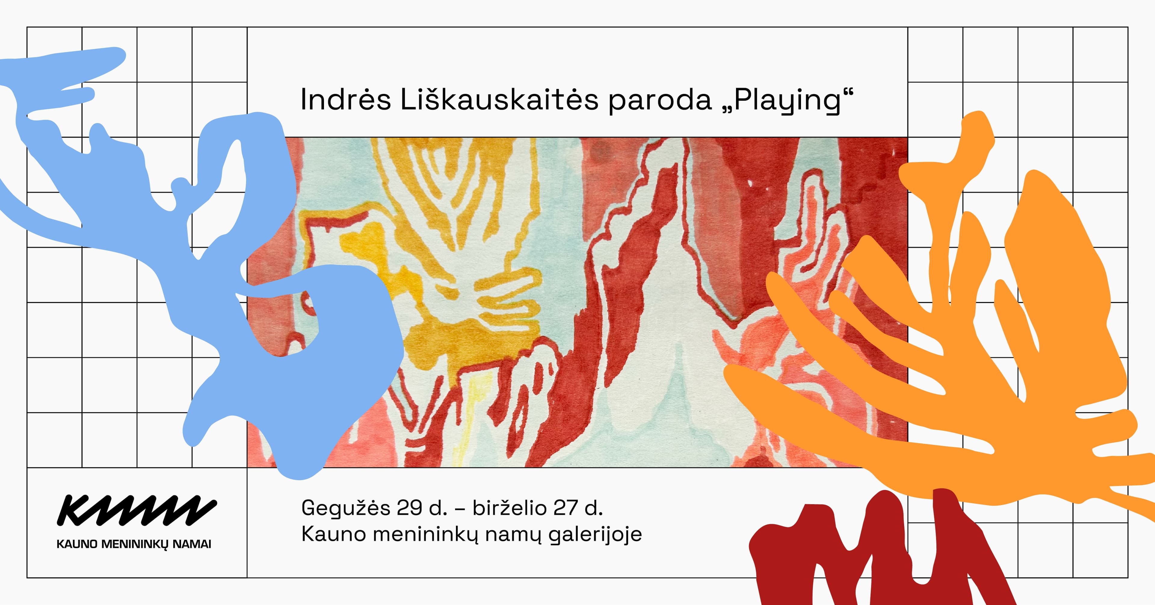 Indrės Liškauskaitės paroda „Playing“